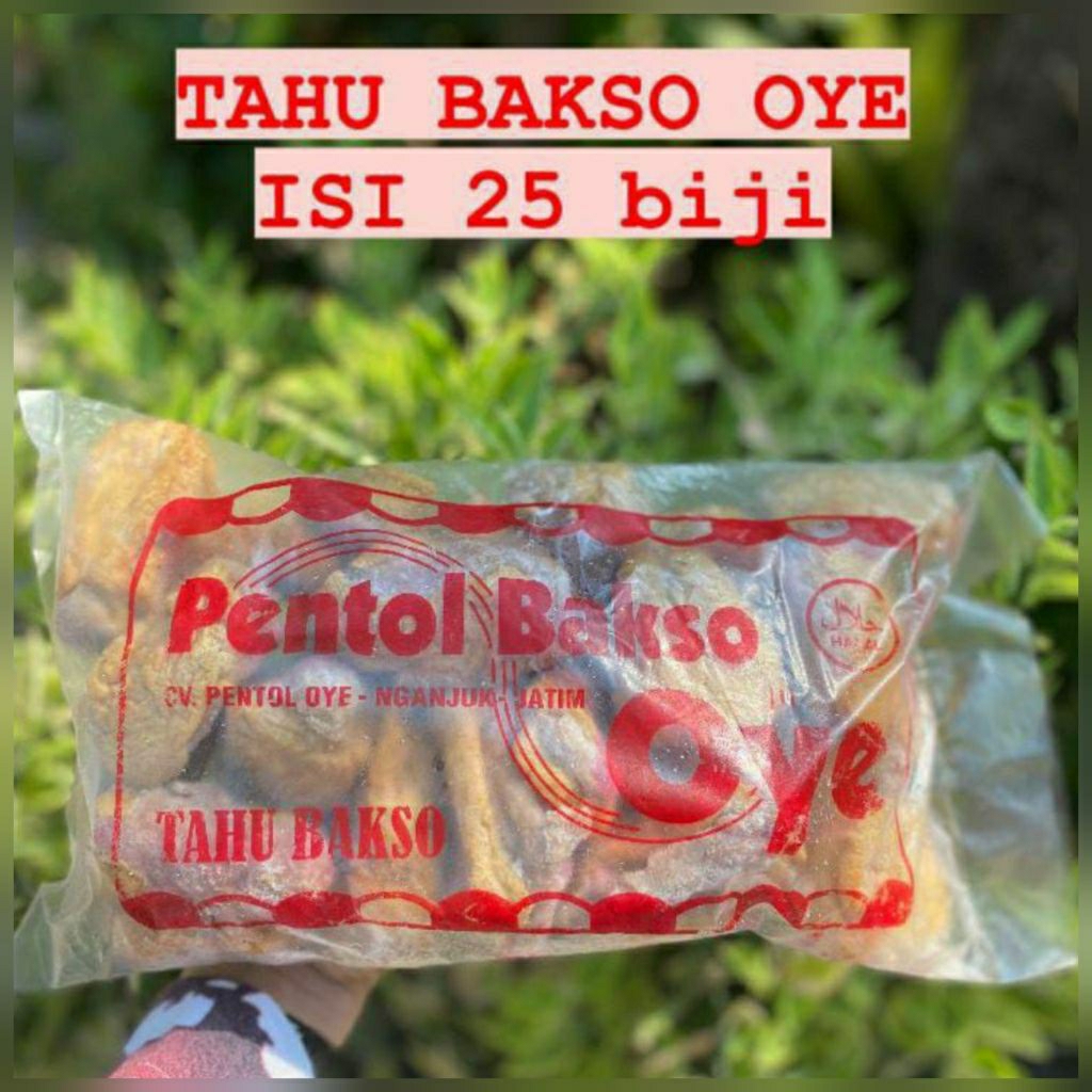 

Tahu Bakso Oye isi 25 biji Enak