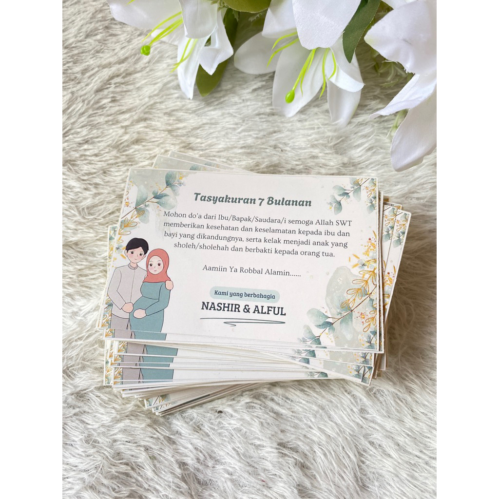 Stiker Bayi / Stiker Aqiqah Stiker 7 Bulanan