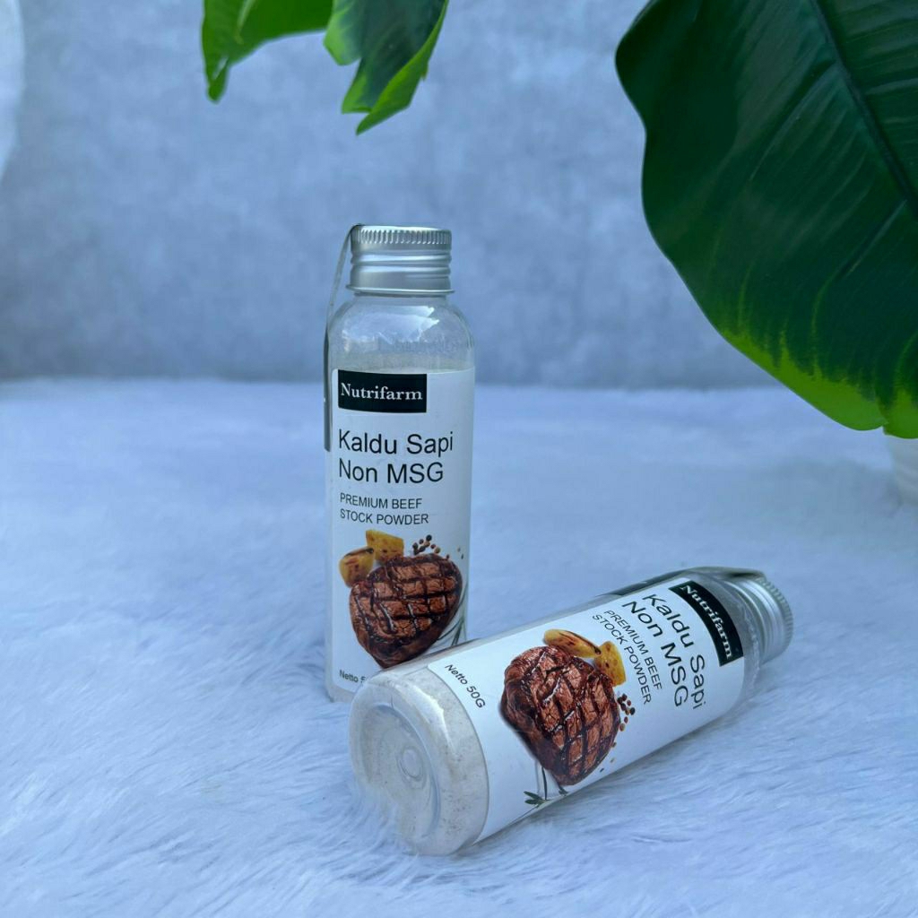 

NUTRIFARM KALDU SAPI 50 GR|Kaldu sapi|kaldu bubuk|bumbu dapur|bumbu rempah