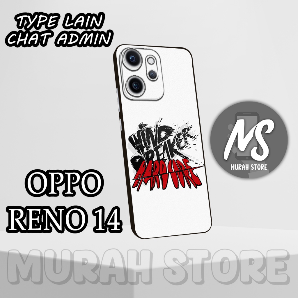 Softcase Karet OPPO RENO 14/MS46/Motif GRAFITI/Case Hp OPPO RENO 14/Silikon OPPO RENO 14