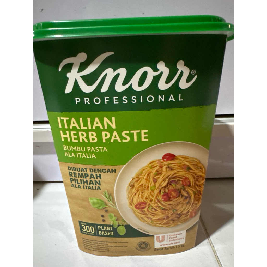

Knorr Italian Herb Paste 1.5 Kg