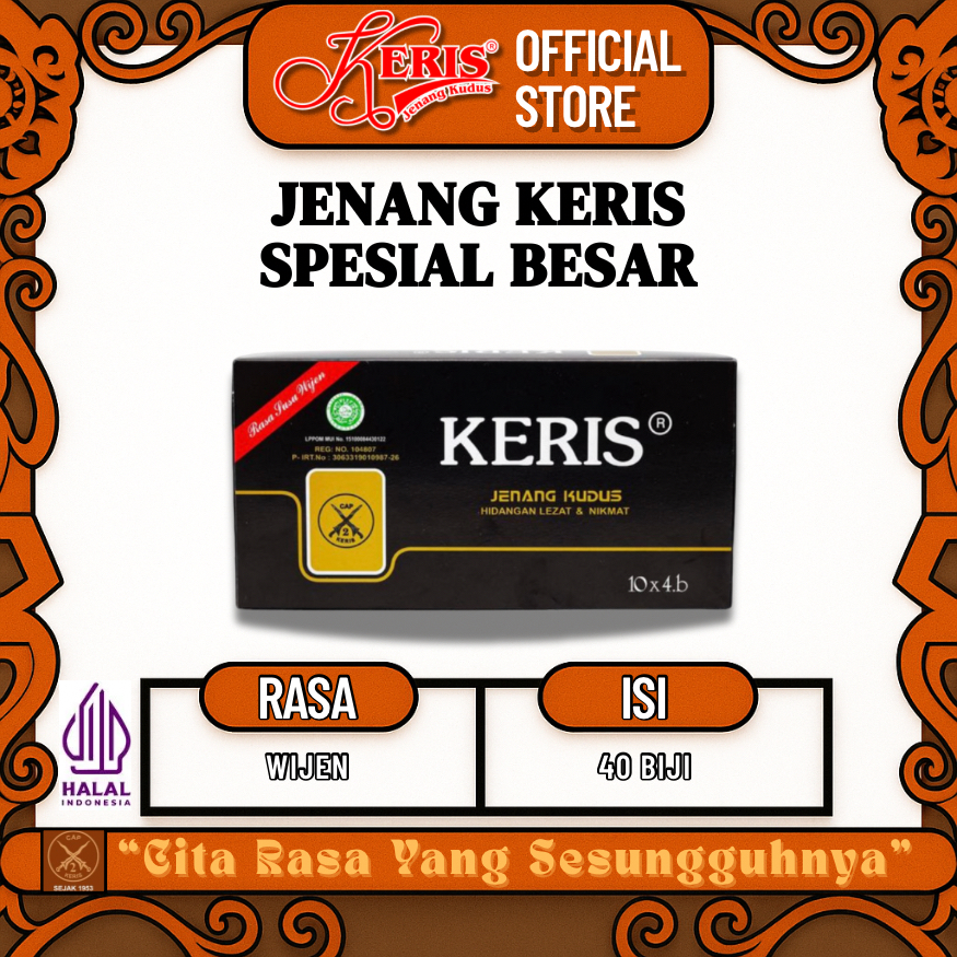 

Jenang Keris Spesial Besar