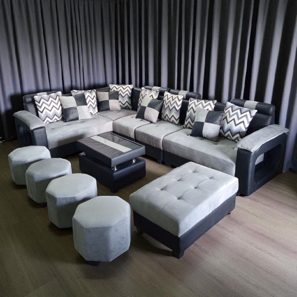 SOFA SUDUT BERANAK /SOFA RUANG TAMU