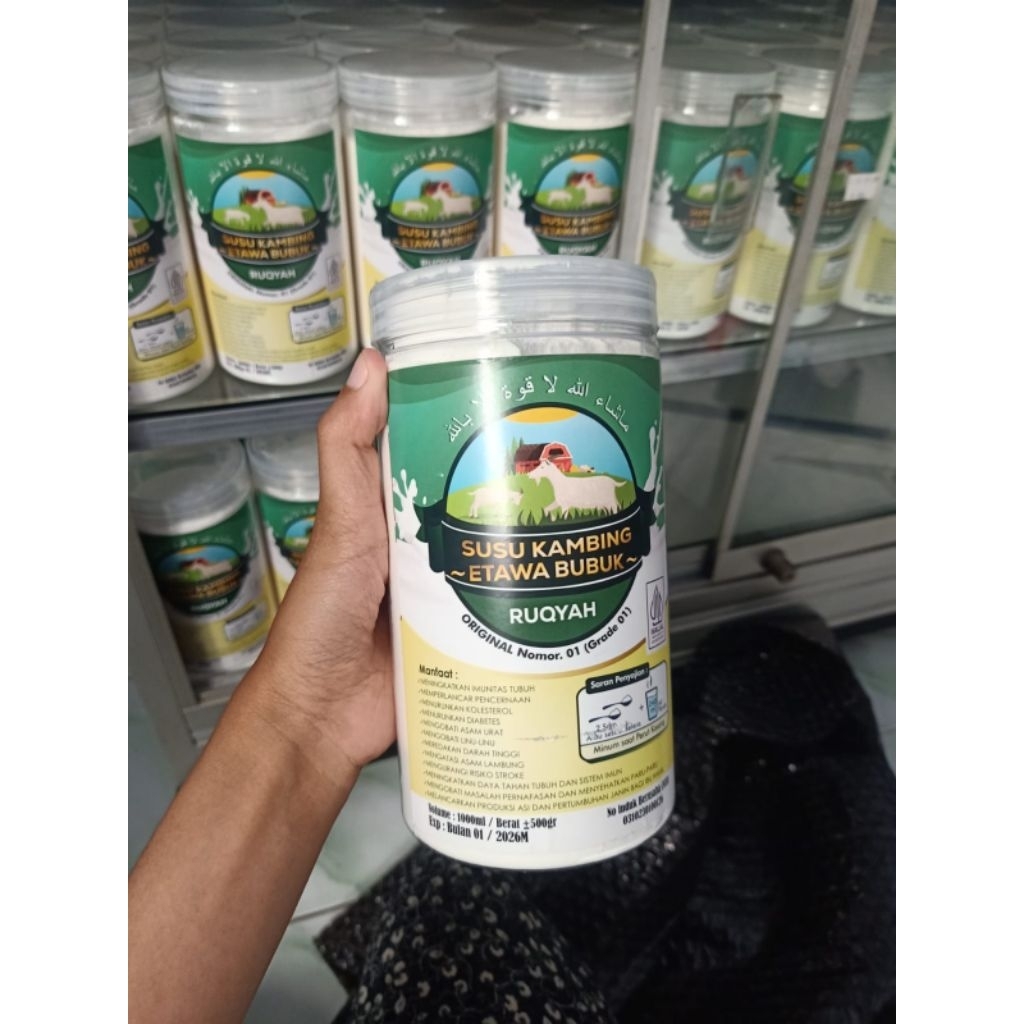 

Susu Kambing Etawa Bubuk Grade 01 Original Produsen