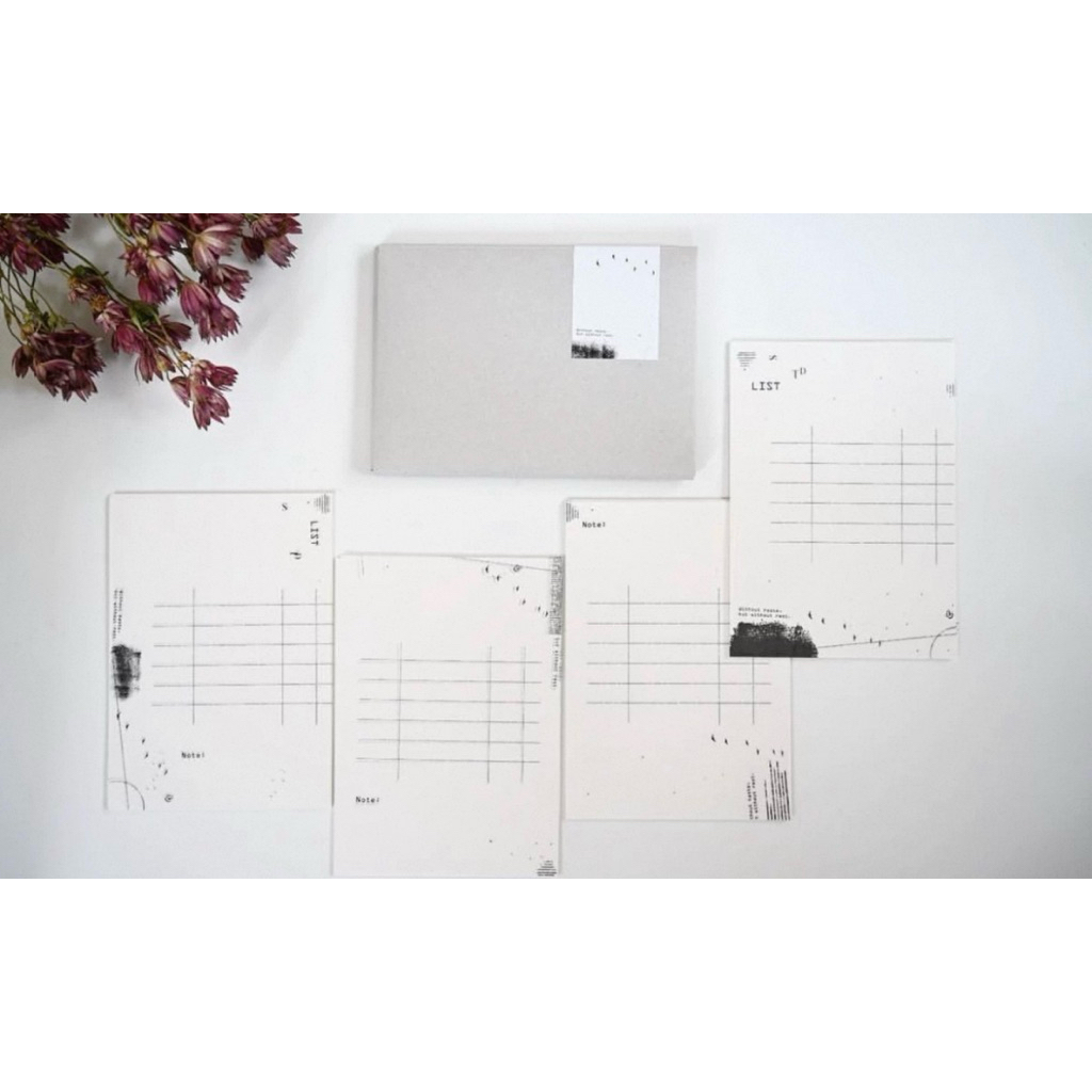 

[Sample] Birds to do Tutty Note Paper