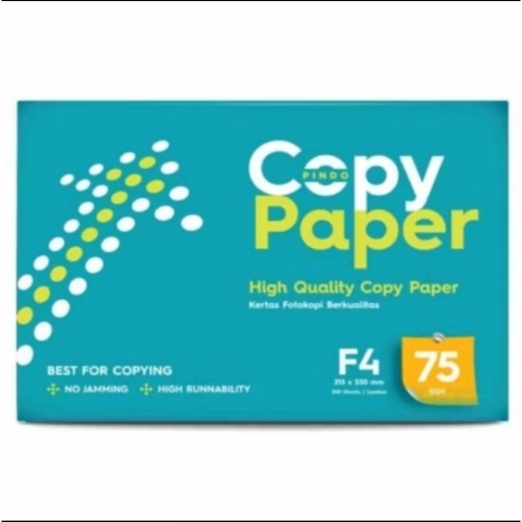 

Kertas HVS F4 folio 75 Gr Copy Paper (Khusus Grab dan Gojek)