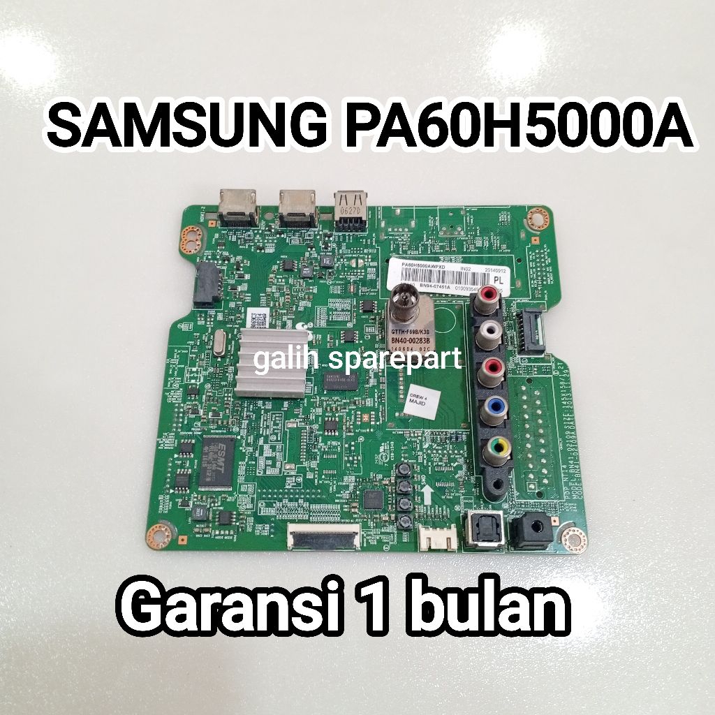 MAINBOARD TV SAMSUNG PA60H5000A MB - MODUL- MOBO - MOTHERBOARD TV SAMSUNG