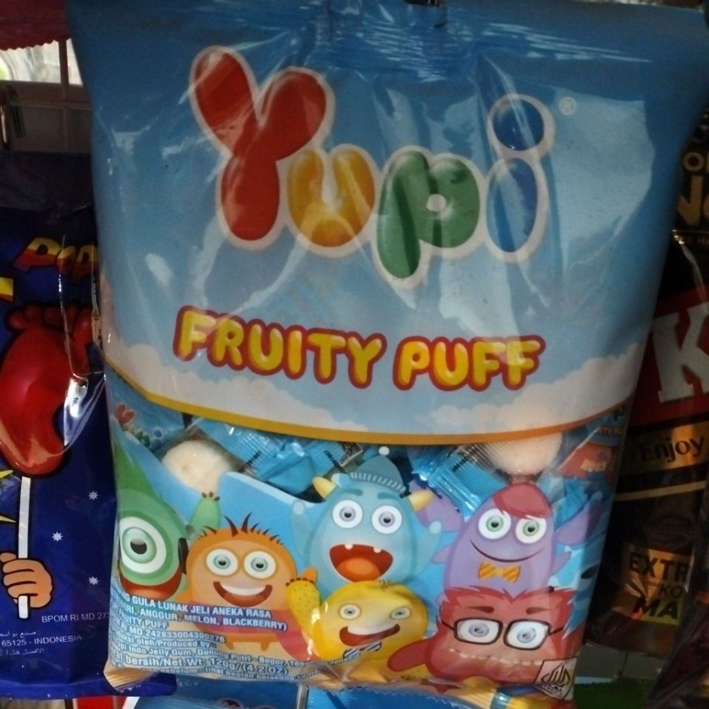 

Yupi Fruity Puff 120 gr