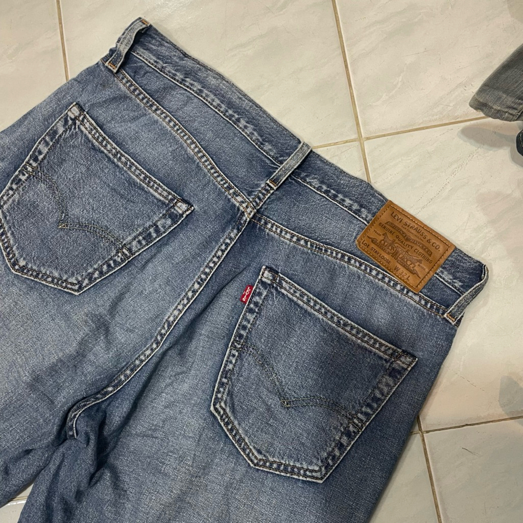 Celana Panjang Jeans Pria Levong Lot Stay loose Second Preloved Bekas Original