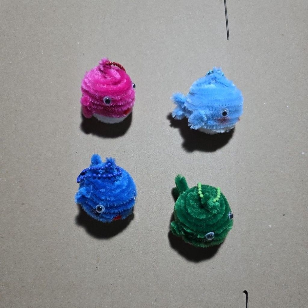 Termurah / Pipper Cleaner / Kawat Bulu / Baby Shark / Main Craft / Binatang / Hewan / Murah / Gantun