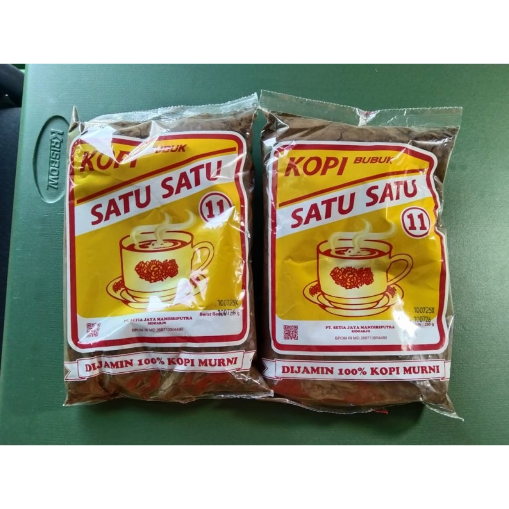 

Kopi Satu Satu, 100% Kopi Murni 250 gram