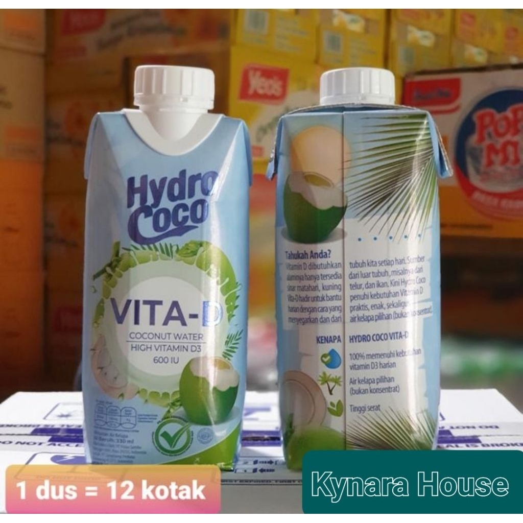 

Hydro Coco Natural Health Drink Vita-D 12x330ml (Karton)