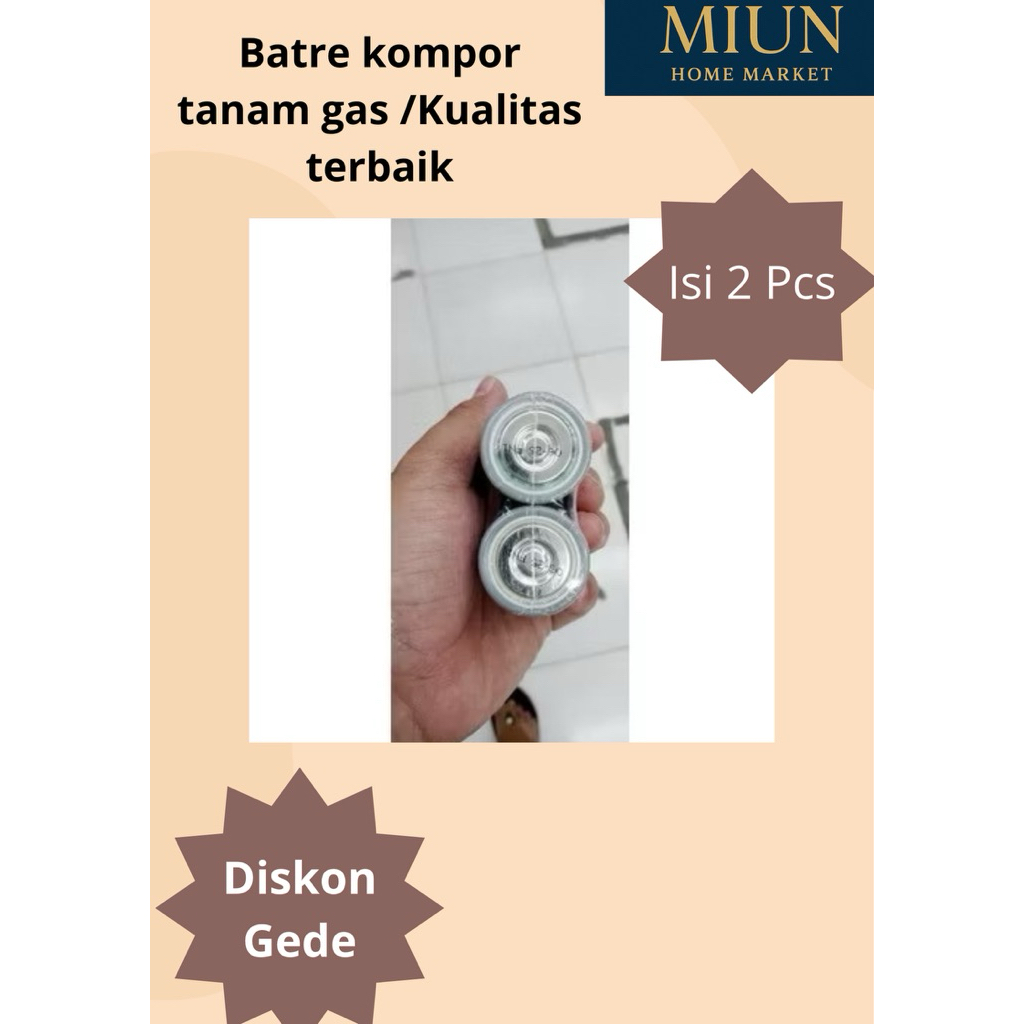 Batre batrai kompor tanam gas /Kualitas terbaik