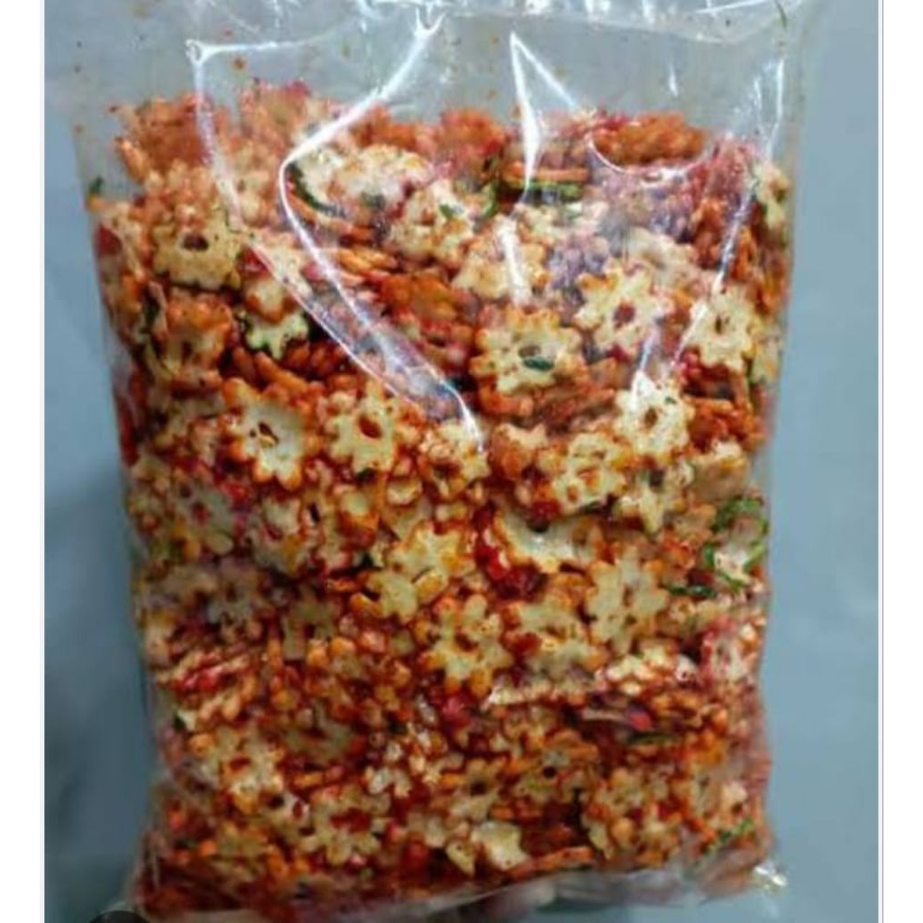 

sebring kerupuk bintang pedas extra daun jeruk 1kg