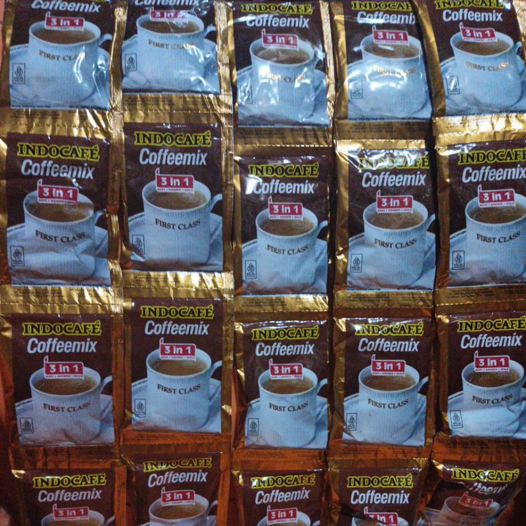 

Indocafee coffe mix 5 renceng isi 50 pcs