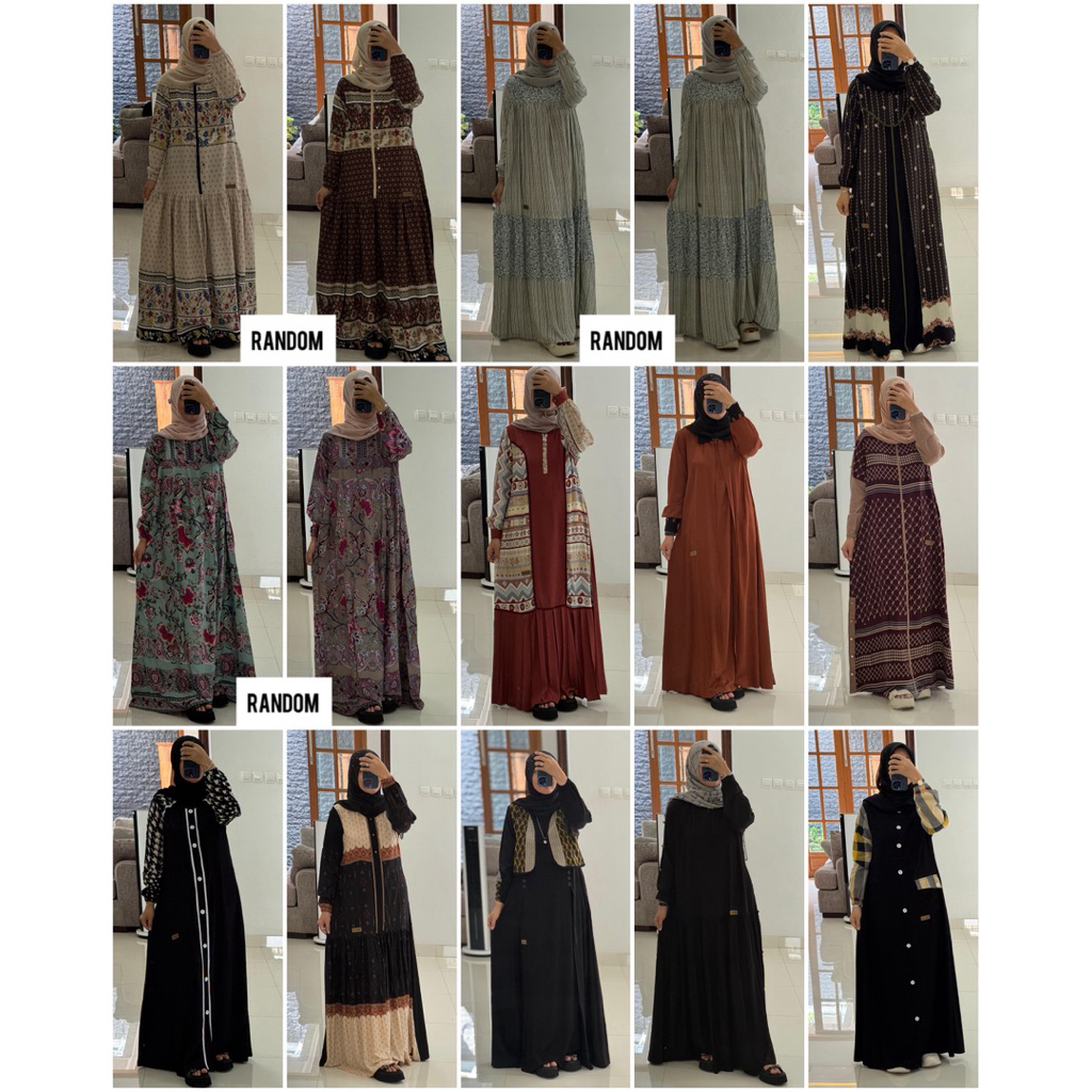 NADHEEFA DRESS KATALOG TERBARU ORI NADHEEFA STORE