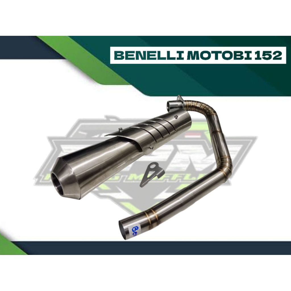 Knalpot benelli motobi 152 caferacer - knalpot benelli 152