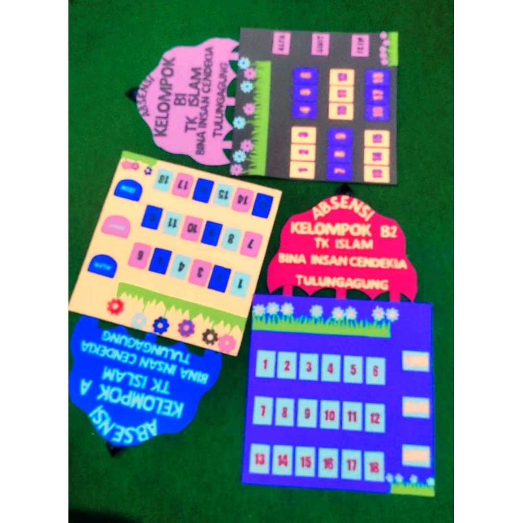 

PAPAN ABSENSI KREATIF ANAK TK