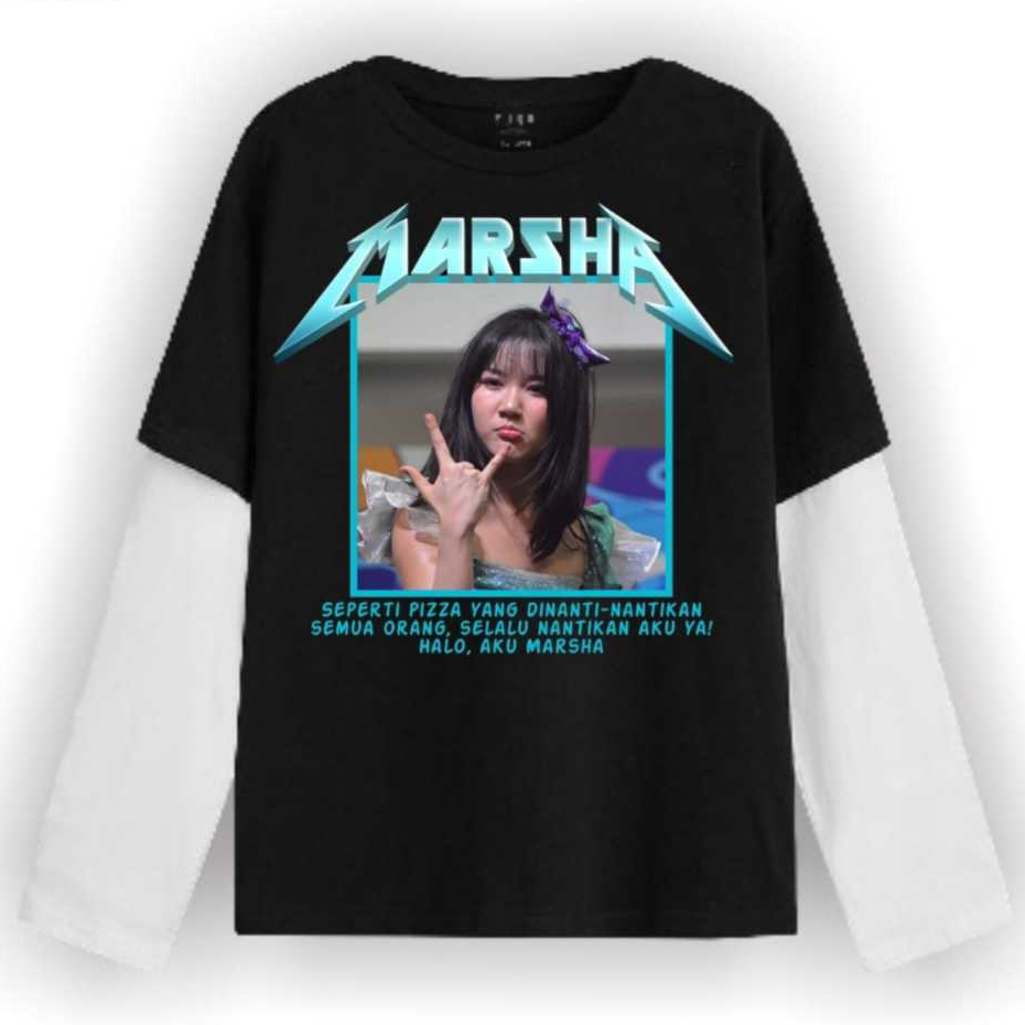 Mickola T-shirt / Long Sleeve Double Layer Marsha JKT48