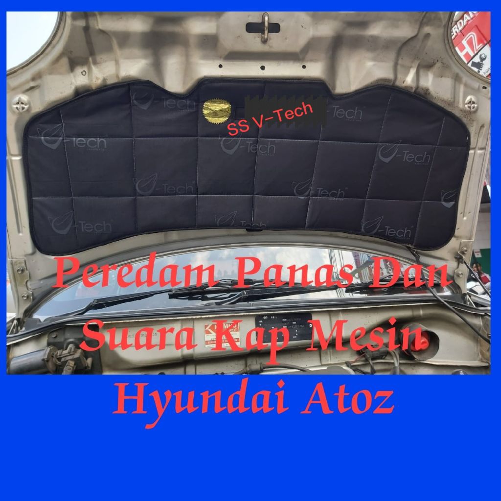 Peredam Panas Dan Suara Kap Mesin Hyundai Atoz