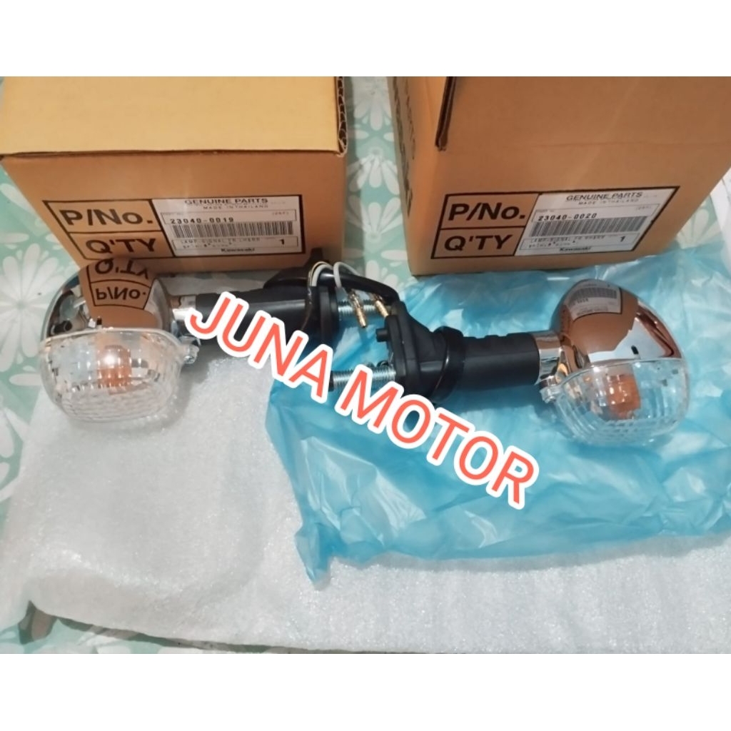lampu sein belakang ninja r ss sepasang original