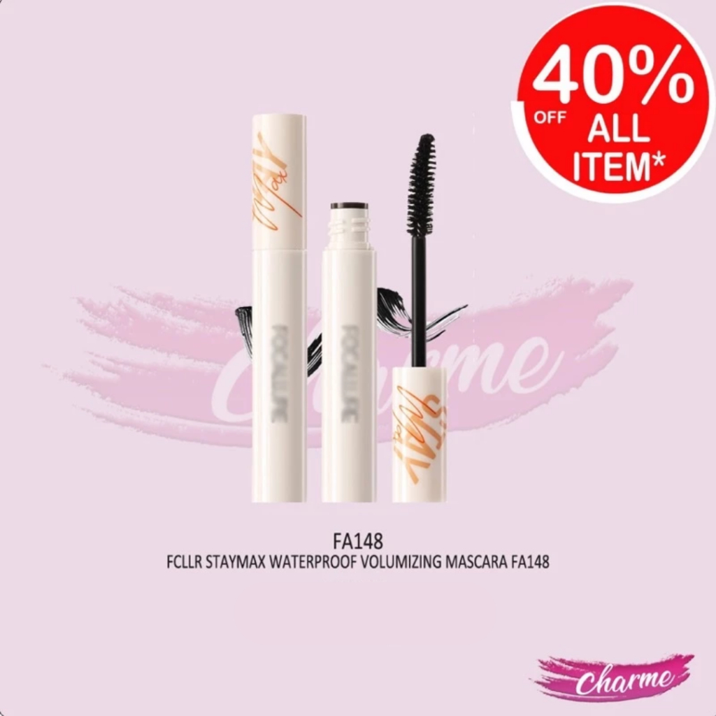 (READY & ORI) Focalure Staymax Waterproof Volumizing Mascara FA148 FA 148 Longlasting Melentikan Vol