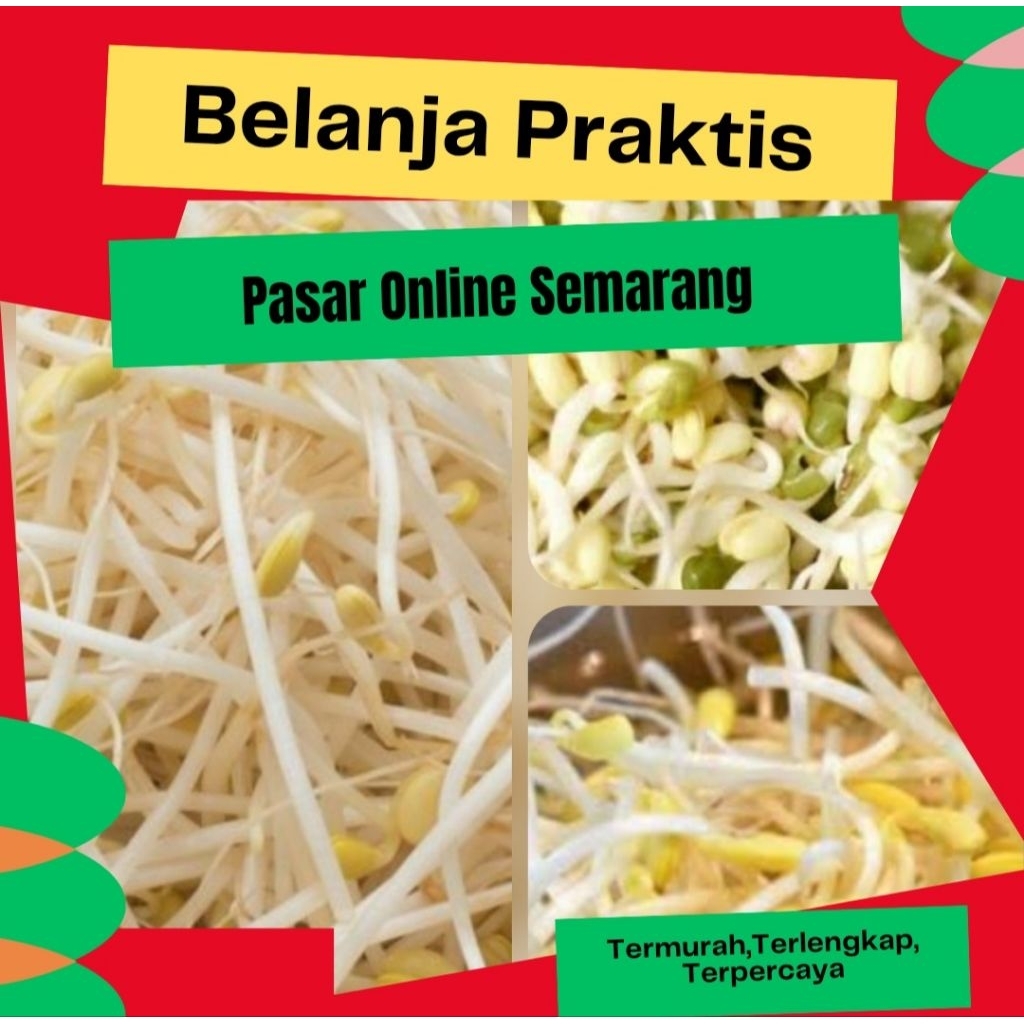 

Toge / Tauge kedelai / Panjang / Pendek / KEMASAN EKONOMIS ,Cocok Untuk Anak Kos ,Campuran Masakan Porsi Kecil / Belanja Sayur Di Semarang / Terlengkap / Termurah / Terpercaya / Sayur Semarang Murah / Sayur Online Semarang / Sayur Segar