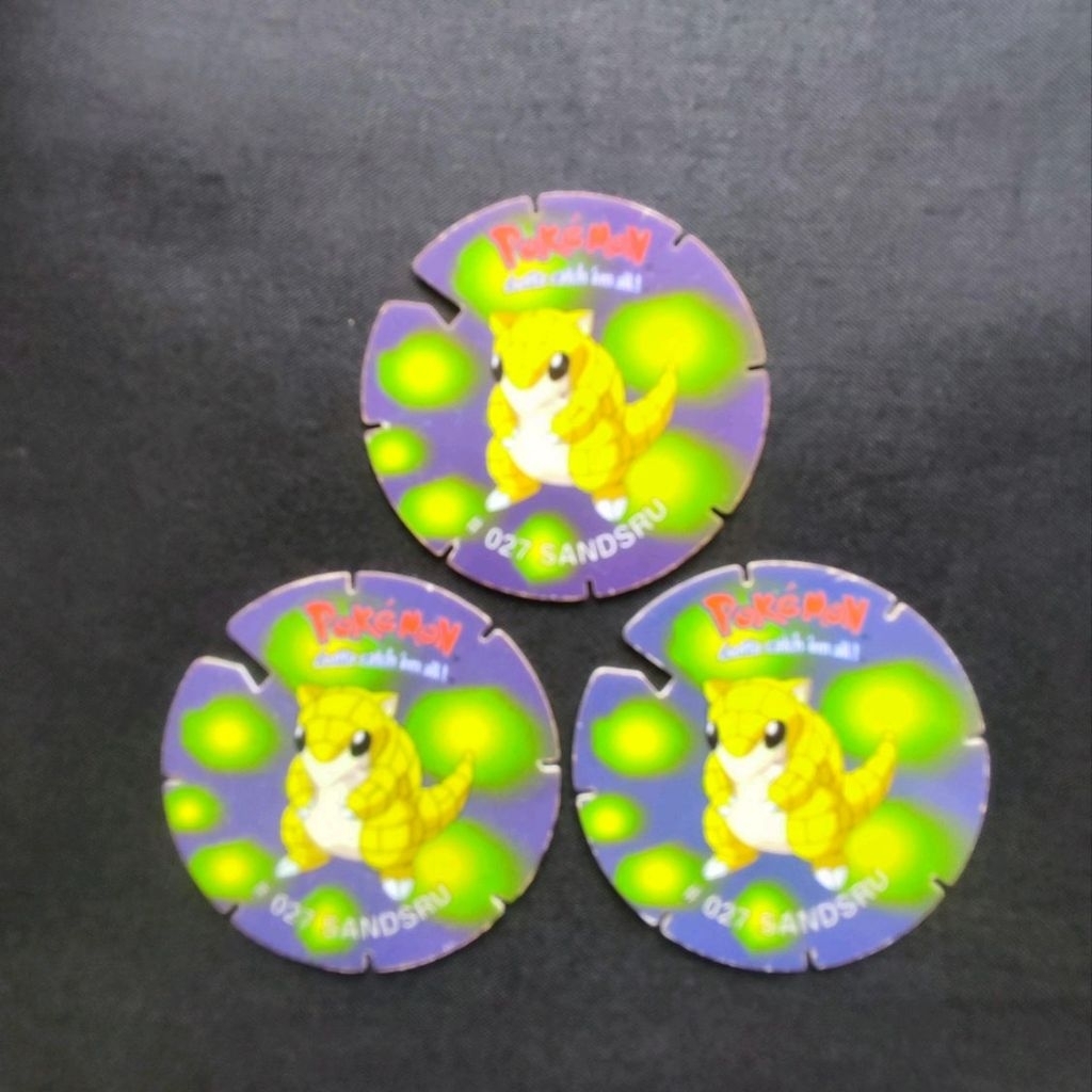 Tazos Pokemon Spin 2001 1.0