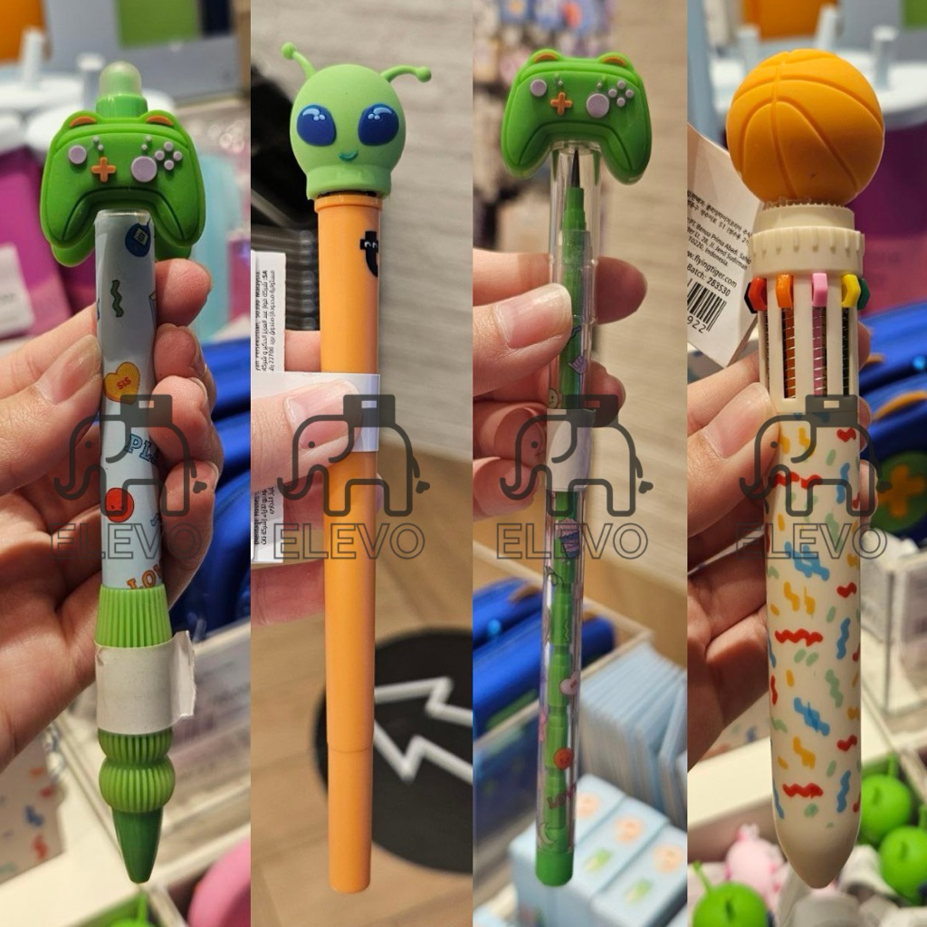 

Flying Tiger - Ballpoint Gel / Pensil / Pulpen Flying tiger Collection (Alien / Controller / Ball)