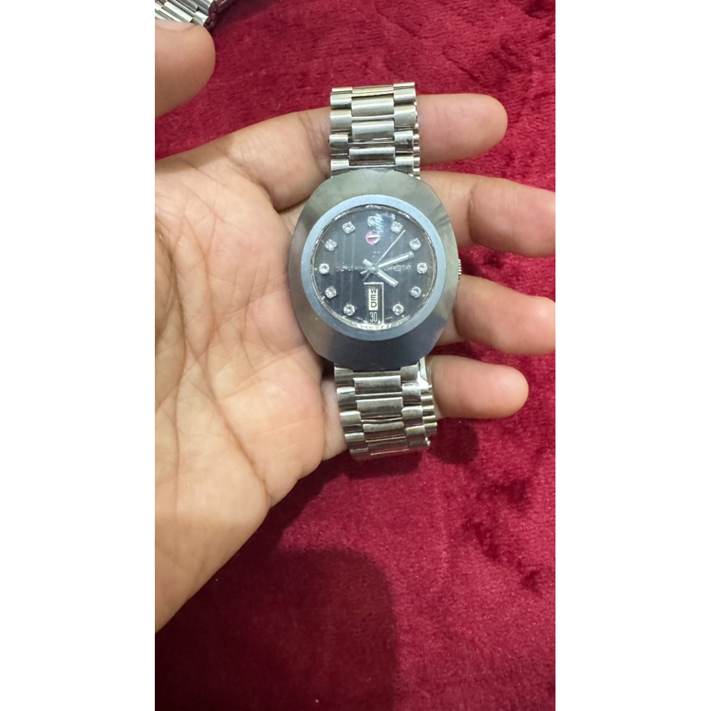 jam tangan Rado diastar original Silver