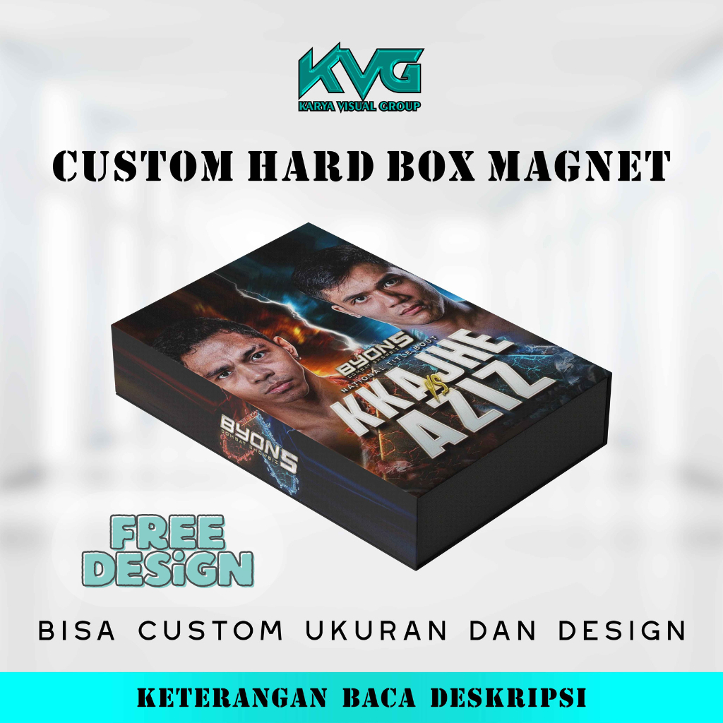 

Cetak Box Hardbox Gift Hampers Custom Design Premium