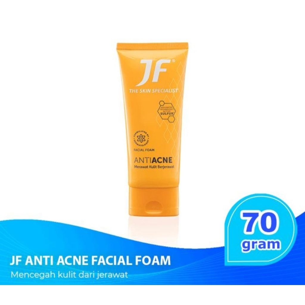 

JF Anti Acne Facial Foam (70 Gr)