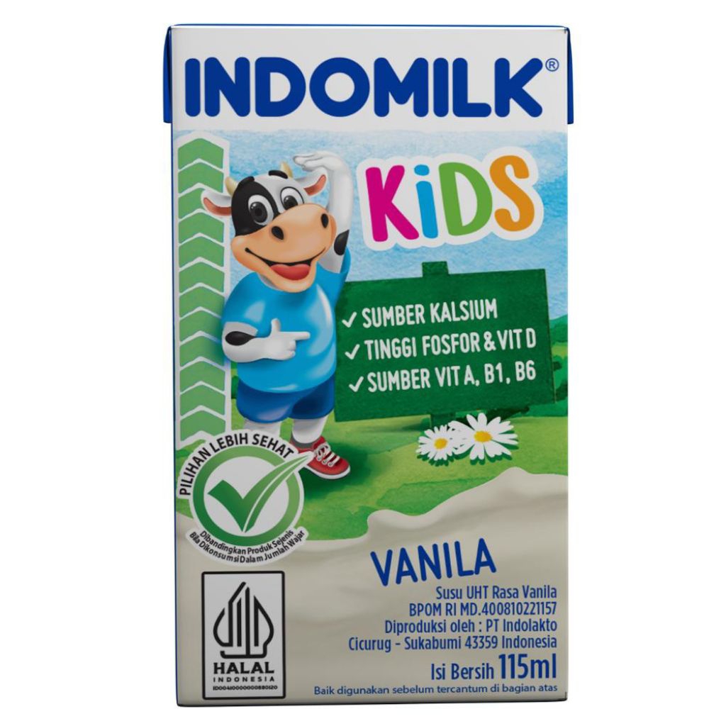 

indomilk kids vanila 115ml