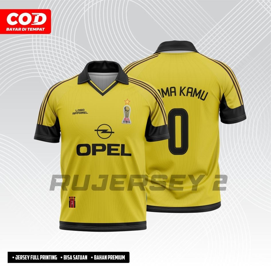 JERSEY MILAN 1999 4TH FULL Printing