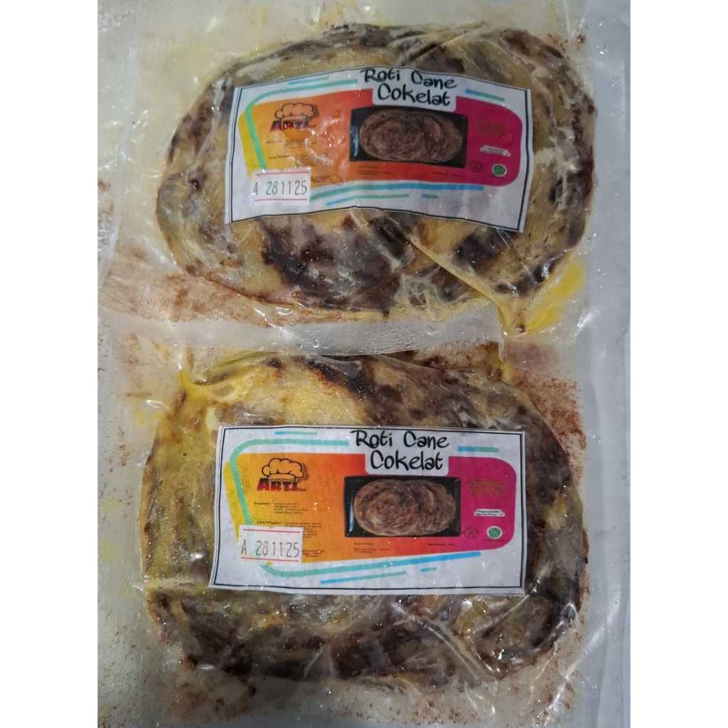 

roti cane frozen coklat isi 4