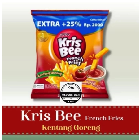 

Krisbee French Fries Kentang Goreng Snack Ciki Makanan Ringan & Cemilan Jajanan Anak