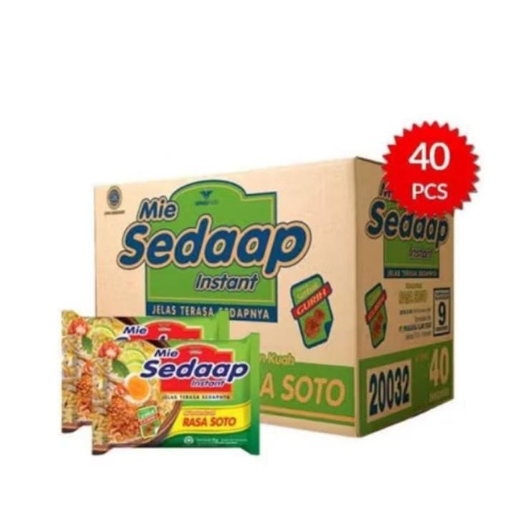

SEDAAP SOTO 1DUS ISI 40PCS