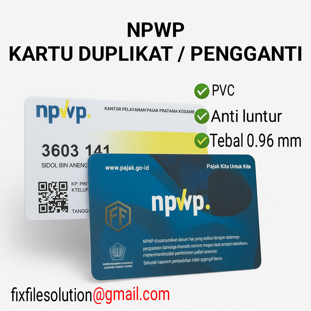 Kartu Digital Perpajakan