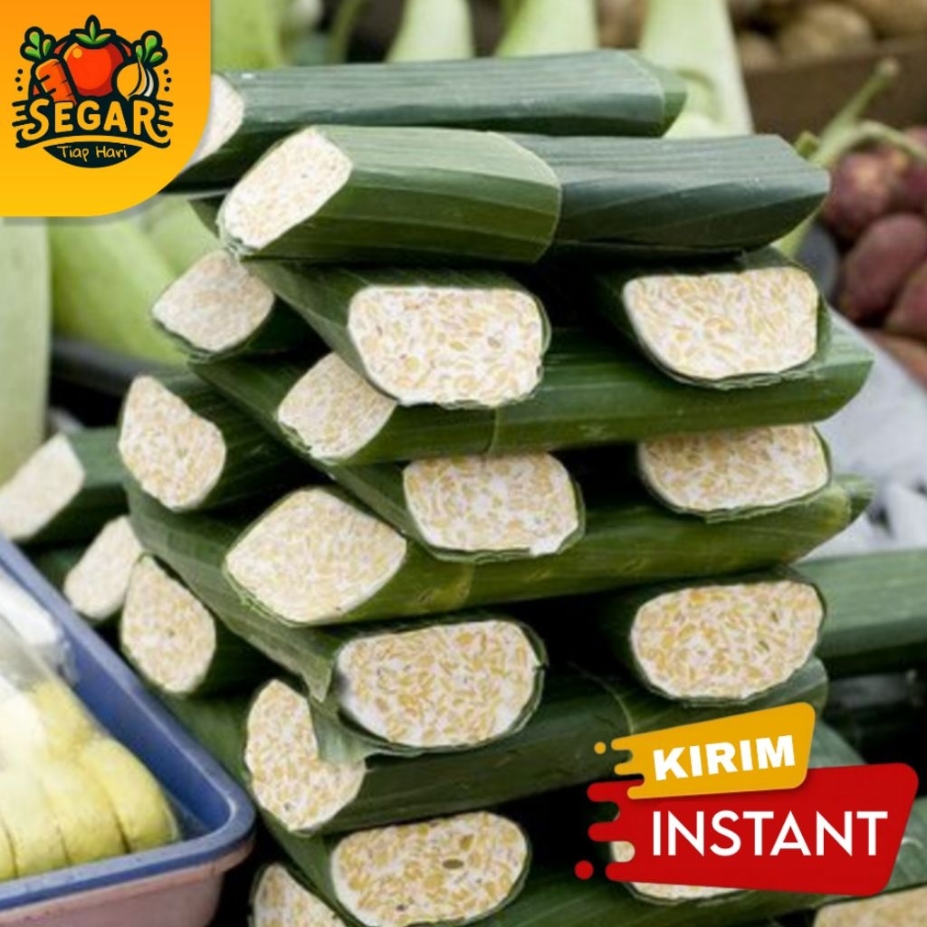 

SEGAR TIAP HARI | TEMPE BUNGKUS DAUN SEGAR 250GR