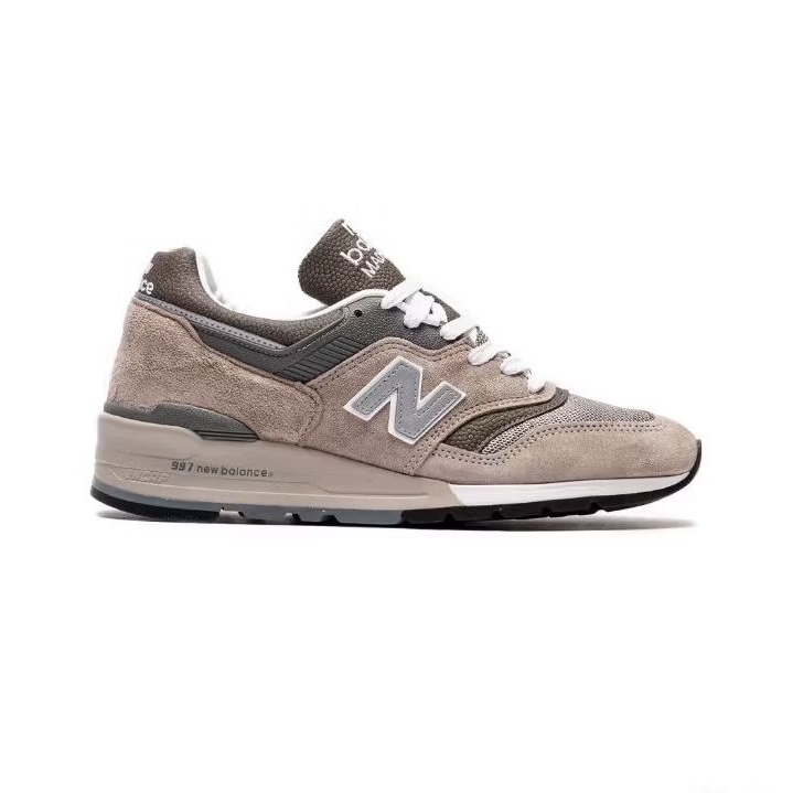 SEPATU SNEAKERS NEW BALANCE 997 GREY MADE IN USA ORIGINAL 100% BNIB RESMI