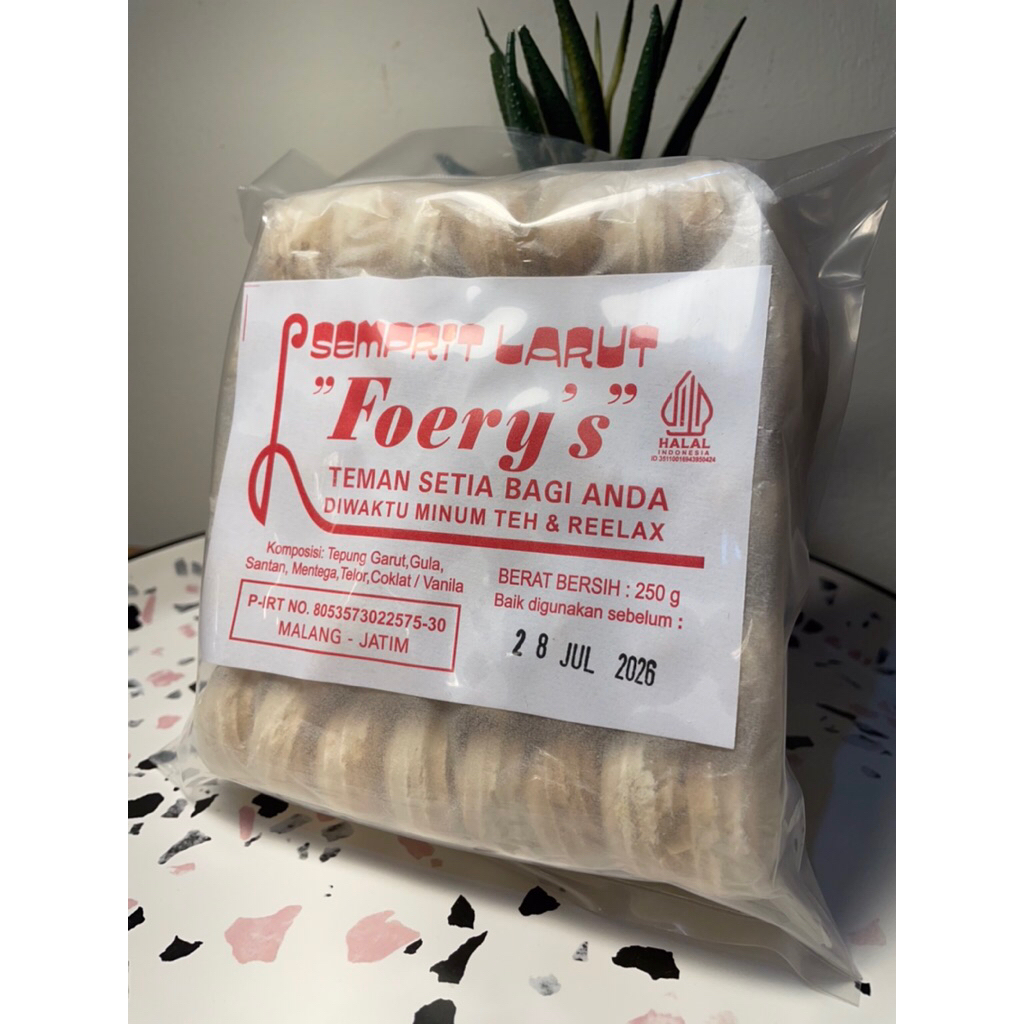 

Semprit Larut “Foery’s” 250gr Malang