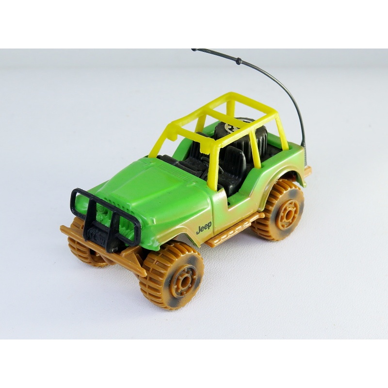 Matchbox loose Jeep 4x4 - Camp Jeep hijau
