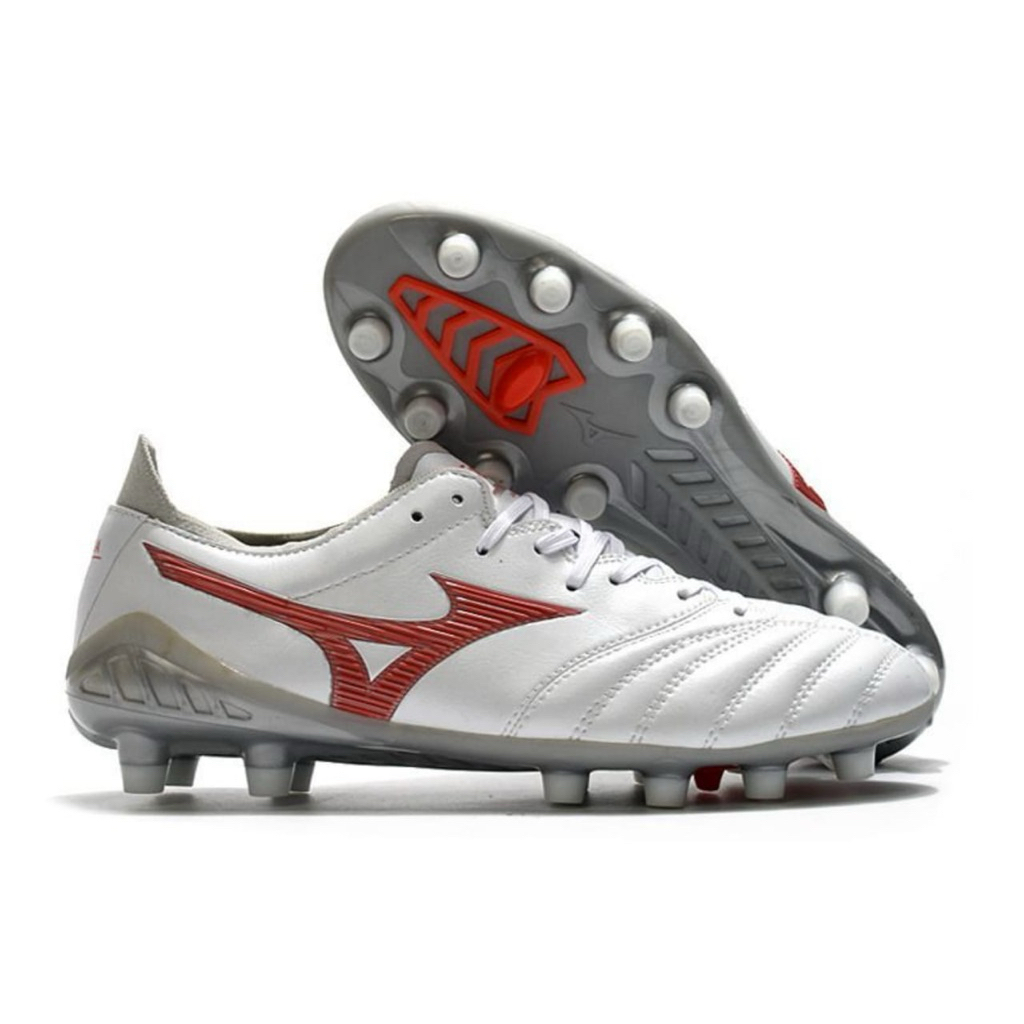 SEPATU BOLA MIZUNO PUTIH SILVER TERLARIS