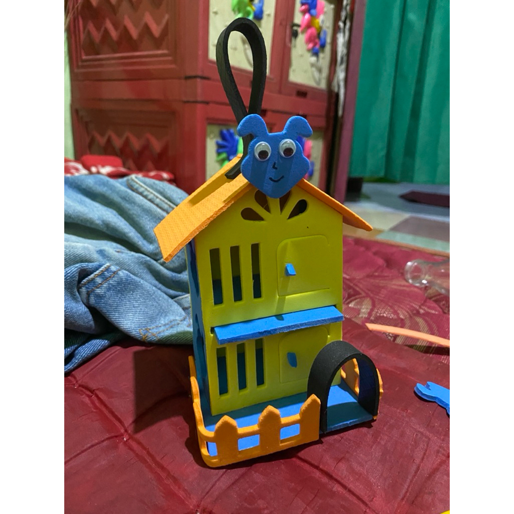 grosir rumah kelomang/umang tingkat lantai 2