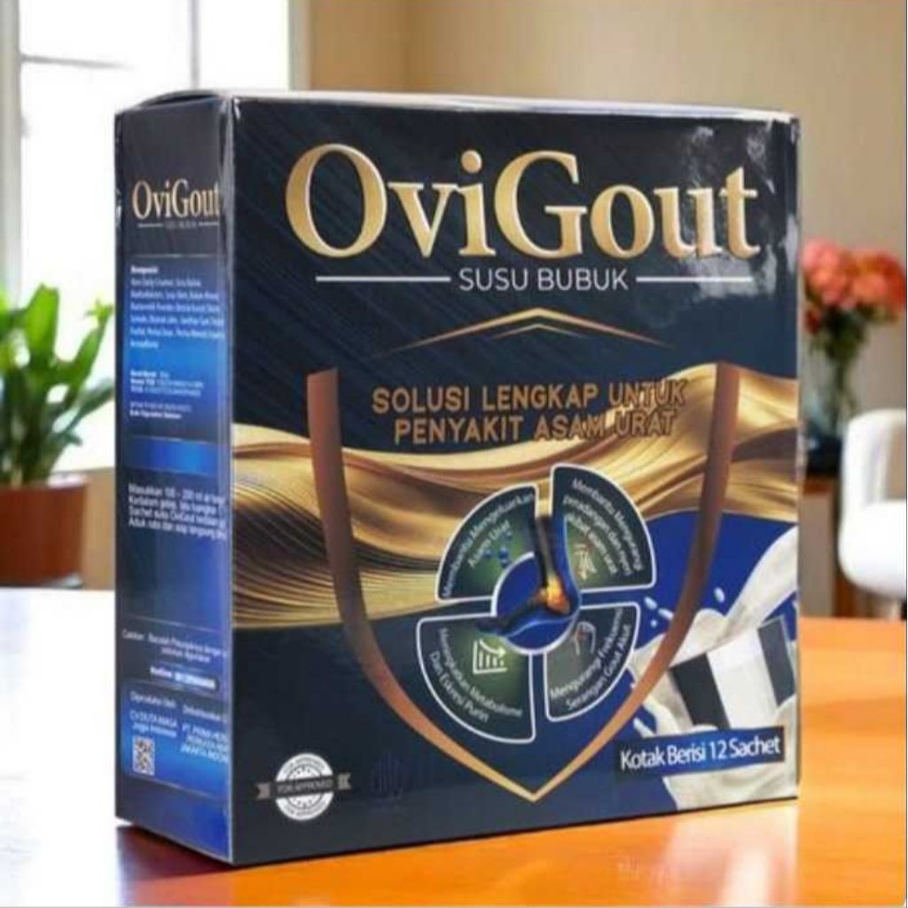 

OVIGOUT SUSU HERBAL ASAM URAT REDAKAN NYERI SENDI DAN TURUNKAN KADAR ASAM URAT
