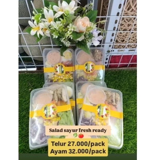 

Salad Sayur Telur Ayam Segar