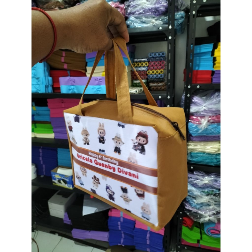 

Tas ultah resleting / souvenir ulang tahun anak / Goodie bag acara pesta ulang tahun