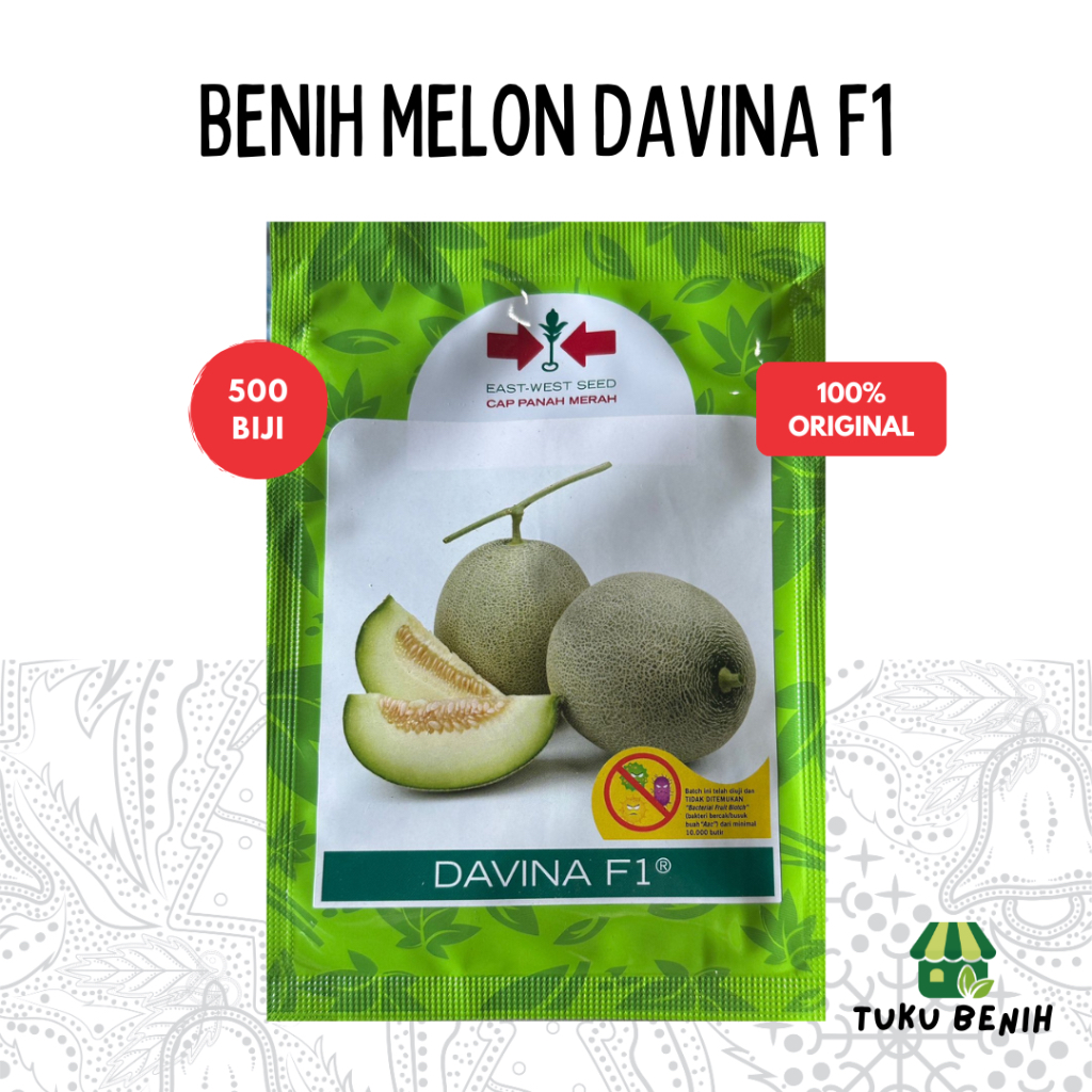 Benih Melon Davina F1 500 Biji - Cap Panah Merah