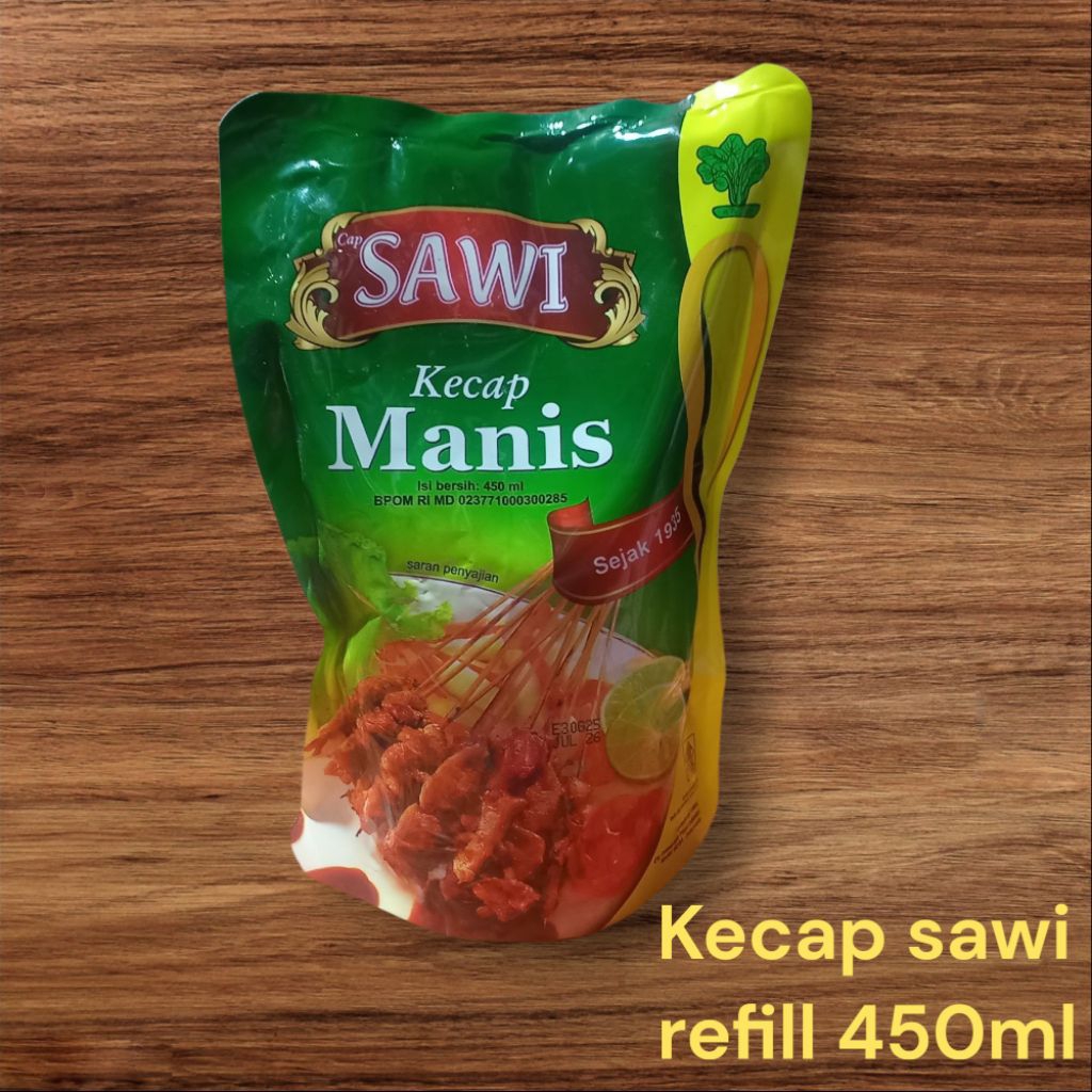 

kecap manis sawi refill 450ml