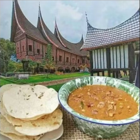 

Kerupuk Kuah Sate Isi 25 pcs Besar Mentah